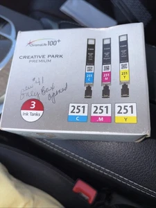 New Canon Creative Park Premium Printer Color Ink Tanks Pixma (3)-Original Box - Picture 1 of 4
