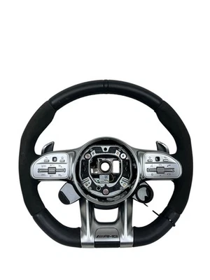 2021-2023 MERCEDES GLA45 DRIVER STEERING WHEEL /AMG DRIVE UNIT PERFORMANCE WHEEL - Image 1 of 4