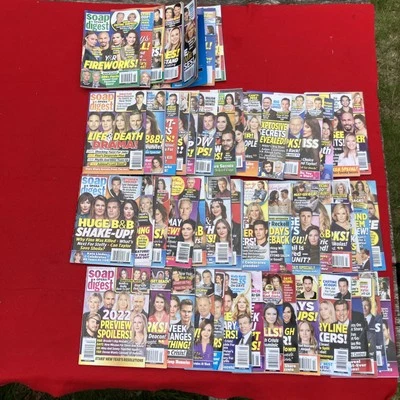 ENTIRE 2022~ Soap Opera Digest Magazines ~ 52 Issues Jan. 3 To Dec 26 - Image 1 of 4
