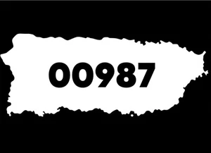 ZIP CODE DE CAROLINA decal sticker - Picture 1 of 1