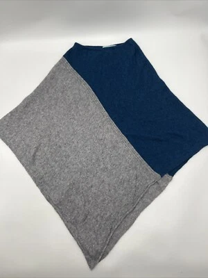 Suéter chal Celeste para mujer gris negro lana cachemir ligero Foto 1 de 4