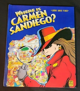 WHERE IS CARMEN SANDIEGO LOOK AND FIND By Lenaya Raack - Hardcover - Picture 1 of 4