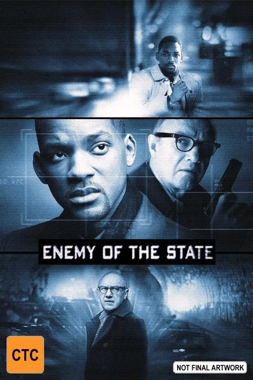 Enemy of the State DVD Will Smith, Gene Hackman - Very Good - image 1 of 1