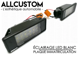 2 ECLAIRAGES LED PLAQUE IMMATRICULATION pour MERCEDES VITO VIANO W639 2003-2015 - Foto 1 di 3