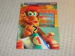 Guía oficial del jugador Diddy Kong Racing Nintendo Power N64 con desplegable 1997 - Imagen 1 de 4