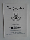 Craigroyston V Hibernian 2002/03 Friendly