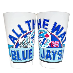 Tazas de plástico All The Way Jays de béisbol MLB de colección 1989 Toronto Blue Jays - Imagen 1 de 11