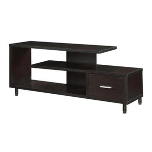 Convenience Concepts TV Stand 15.5x59"x23.5" Espresso 1-Drawer+Cable Management - Picture 1 of 4