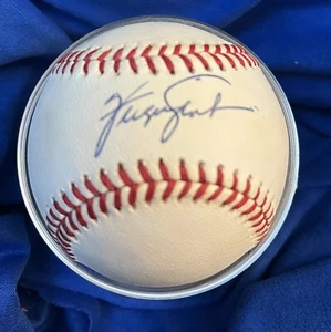 Fergie Jenkins autographed Rawlings official American league baseball l@@K HOF - Picture 1 of 3