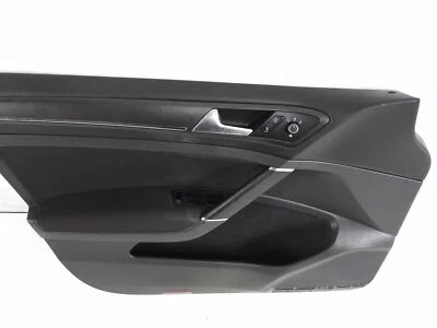 2018-2019 Volkswagen Gti Front Driver Interior Door Panel Trim Black *Scuffs* - Image 1 of 4