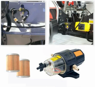 UF-10K Marine Boat Fuel Filter Water Separator for Yacht Diesel Gasoline Engine - Image 1 of 4