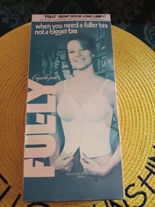 VINTAGE Squisita Forma Completamente CHIUSURA ANTERIORE Reggiseno Longline Originale 40 C NUOVO P7530 - Foto 1 di 3
