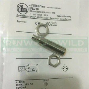 1 PCS New for IFM IFS210 Inductive Proximity Switch Sensor - Afbeelding 1 van 1
