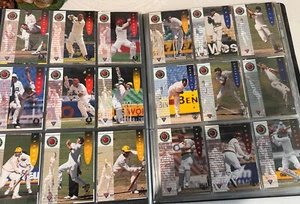 1995 Cricket Card Album Futera Incl Shane Warne World Series Cricket Card Rare - Picture 1 of 14