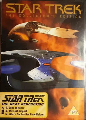 STAR TREK THE NEXT GENERATION COLLECTOR'S ED TNG 2 EPISODES 4 5 6 DVD NEW SEALED - Image 1 of 2