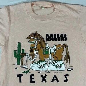 Vintage Dallas Texas Sleeve T Shirt size Small - Picture 1 of 9