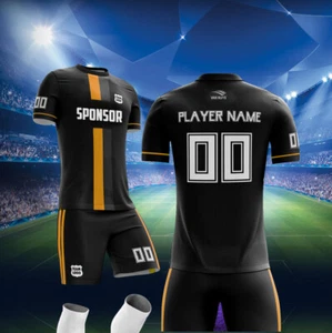Custom Soccer Uniform Set Wholesale Kids Youth Adult Sublimated $35 - Picture 1 of 5