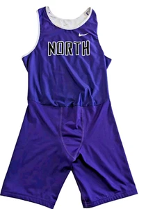 Nike Personalizado Digital Race Day Track Unitard Para hombres Grande Púrpura 835898 Estampado NORTE - Imagen 1 de 10