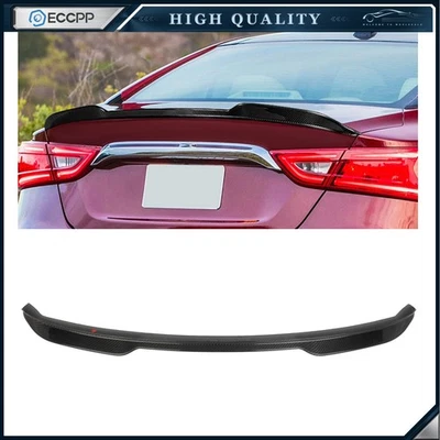 Carbon Fiber PSM Rear Spoiler Fits 2016-2022 Nissan Maxima All Models - Image 1 of 4