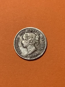 5 centavos de plata Canadá 1898 (A2575) - Imagen 1 de 4