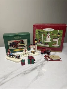 Hallmark 2002 CHRISTMAS MORNING TREASURES Victorian Christmas Memories Ornaments - Picture 1 of 5