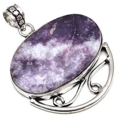 Colar de pedra preciosa queróita feito à mão presente para suas joias 2" - Imagem 1 de 4