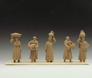 Modelo civil de 5 personas impreso en 3D 1/72 Oriente Medio sin pintar - Imagen 1 de 4