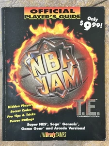 NBA JAM T.E. TE Brady Games Official Player's Strategy Guide Book - Sega Genesis - Picture 1 of 7