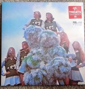 SLEIGH BELLS - TREATS: RSD BLACK FRIDAY BLUE/WHITE VINYL LP + BKLET/POSTER: MINT - Picture 1 of 7