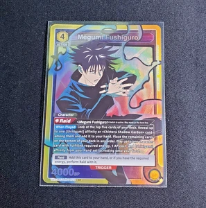 Union Arena Jujutsu Kaisen Inglés - Megumi Fushiguro SR JJk-1-022 - Imagen 1 de 2