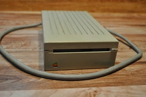 Vintage Apple 3.5 External Floppy Computer Memory Program Disk Drive A9M0106 - Picture 1 of 4