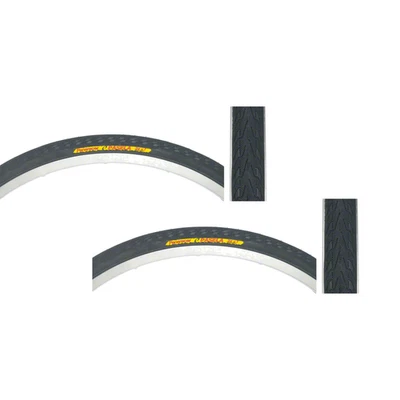 Pack of 2 Panaracer Pasela Tire 24x1 TPI 60 Clincher Wire Black Touring Bike - Image 1 of 2