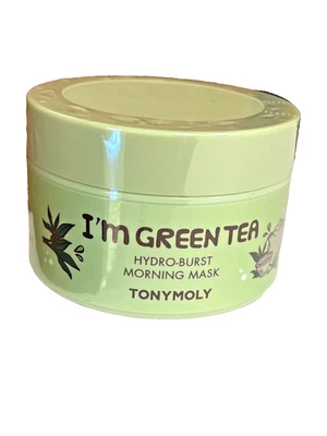 TONYMOLY I’m Green Tea Hydro-Burst Morning Mask 100g/3.52oz Sealed - image 1 of 3