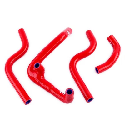 Red For 2000-2010 Husqvarna WR250 WR300 WR360 Silicone Radiator Coolant Hose Foto 1 de 4