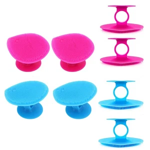 Paquete de 8 brochas de limpieza facial, exfoliante facial de silicona - Imagen 1 de 11