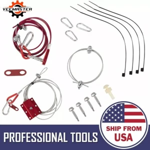 RS-5000 Ready Stop Break Away Device Kit Universal Flat Towed Supplemental Cable - Picture 1 of 14