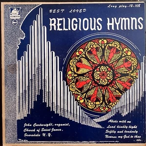 John Cartwright Organist Best Loved Religious Hymns LP RECORD ALBUM Searsdale NY - Picture 1 of 2