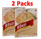 2 Packs Grocholl Rösti 2X400g - Ready To Fry - Rosti