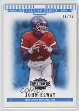 2007 Topps Triple Threads Sapphire /25 John Elway #88 HOF