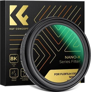 K&F Concept MC UV Camera Lens Protection HD Filter for Fujifilm X100 Series - Picture 1 of 7