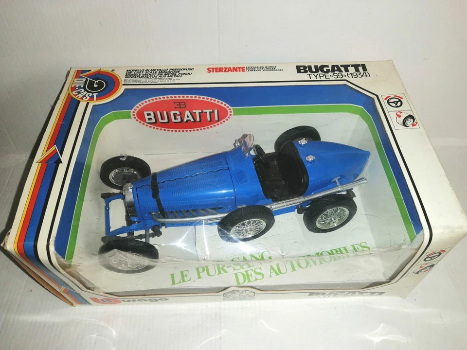 BUGATTI TYPE 59' 1934 COD.3005 BURAGO SCALA 1/18 - Immagine 1 di 1