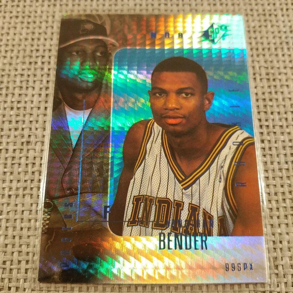 Jonathan Bender 1999-00 UD SPx RC/100 Pacers KNicks NBA Rookie envío gratuito Foto 1 de 4