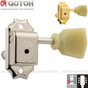 GOTOH SD90-HAPM-SL Height Adjustable Post LOCKING Tuners for Gibson Keystone 3x3 - Picture 1 of 5