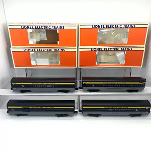 Lionel Chesapeake & Ohio 15” Aluminum 4-Car Passenger Set O Used 6-19145 - 47 50 - Picture 1 of 24
