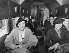 The first United Air liner to show an in-flight film 1925 Movie OLD PHOTO