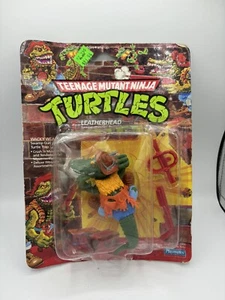 Leatherhead Vintage Playmates Actionfigur 1989 MOSC mit Defender Case - Bild 1 von 8