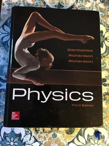 Physics Third Edition Student Hardcover Text, Giambattista Richardson, Like New - Picture 1 of 8