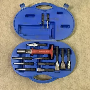 Astro Pneumatic 12 Piece Interchangeable Chisel & Punch Set w/ Hard Case 9312 - Picture 1 of 6