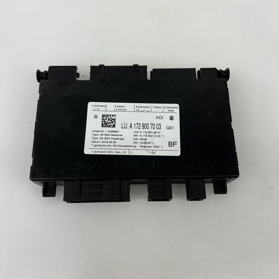 Mercedes W207 E350 E500 CLS400 C350 Seat Control Module Front Right Side OEM - Image 1 of 4