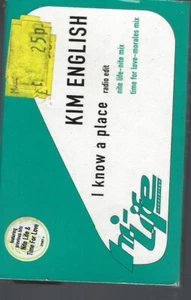 Kim English - I Know A Place 1995 Hi-Life Recordings Cassette Single PY202 - Picture 1 of 2